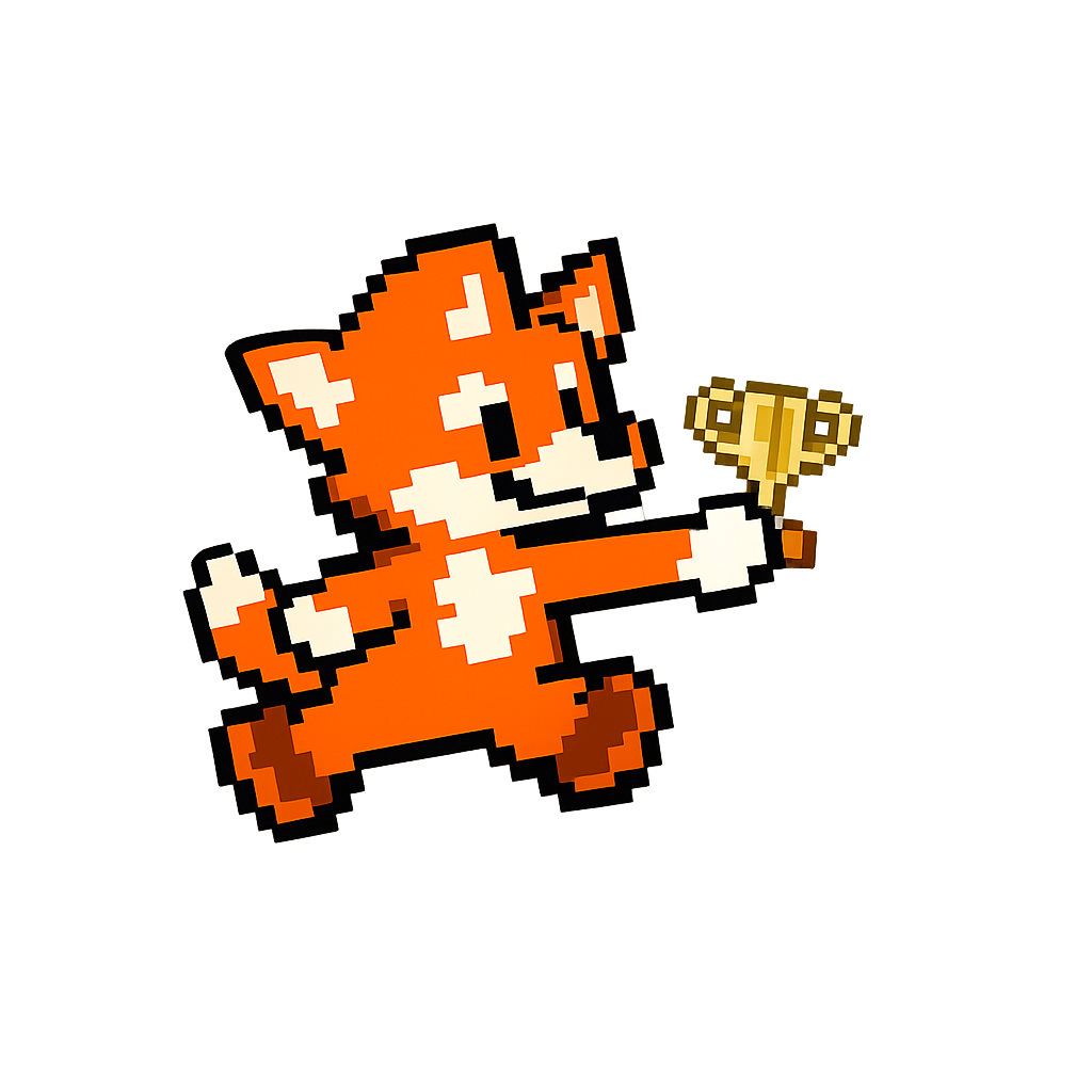 Bonk dog flying upward with money